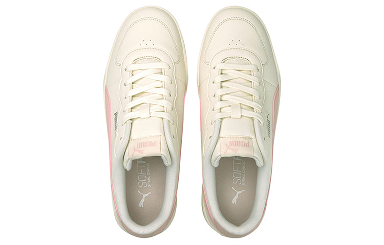 (WMNS) PUMA Skye Clean Casual Board Shoes White/Pink 380147-05
