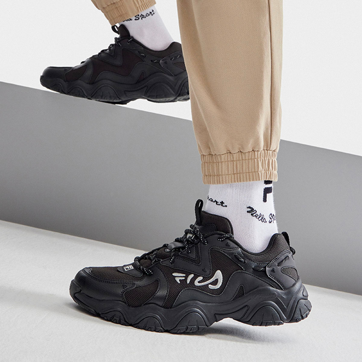 (WMNS) FILA Fluid 4 'Black' F12W312101FBK