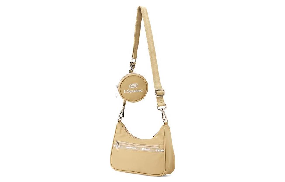 (WMNS) Skechers x LeSportsac Single Shoulder Bag 'Tan' L422U178-00VC