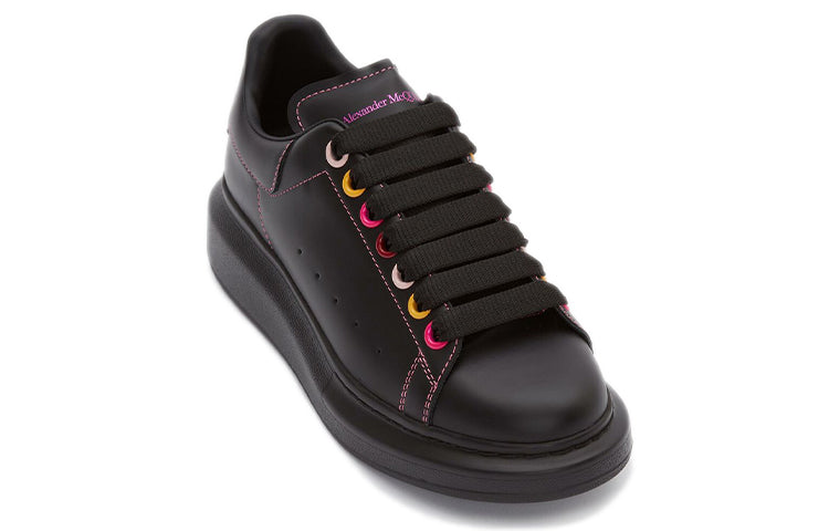 (WMNS) Alexander McQueen Oversized Sneaker 'Black Rainbow' 553770WHZ4S1312