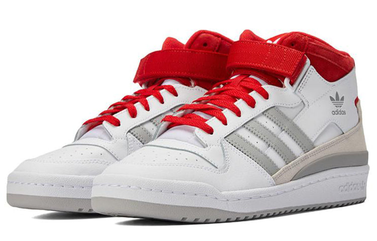 adidas Forum Mid 'White Scarlet' FY6819