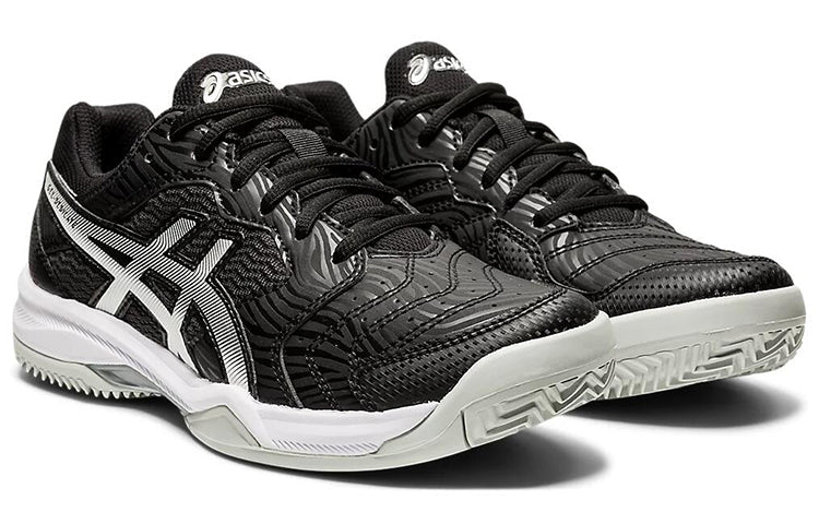 (WMNS) ASICS Gel-Dedicate 6 Clay 'Black Silver' 1042A073-002