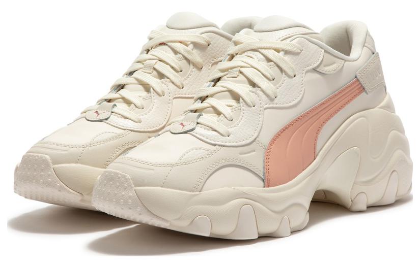 (WMNS) PUMA Pulsar Wedge 'White Pink' 392711-02