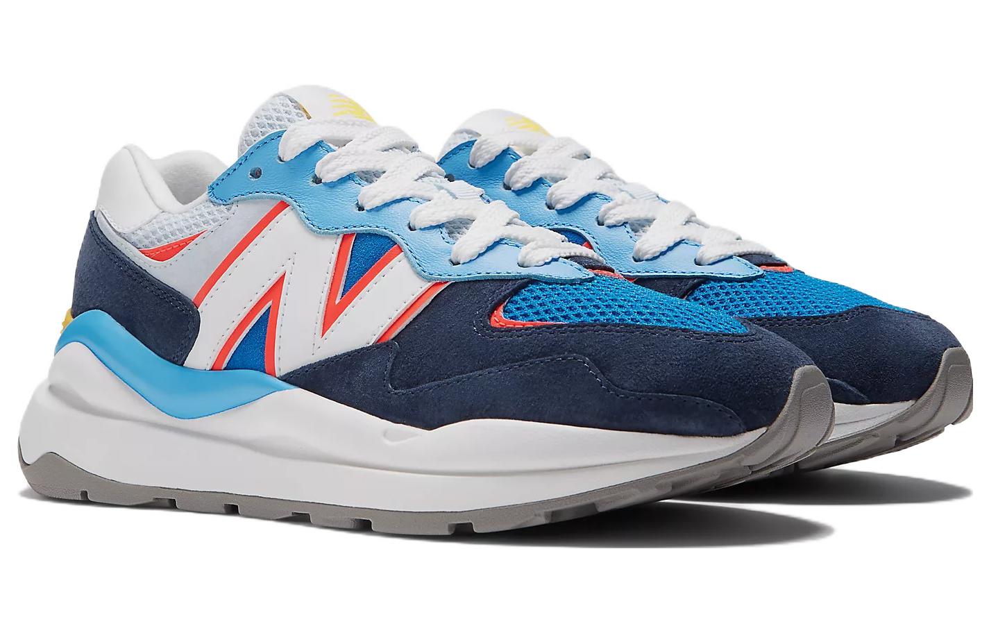 (WMNS) New Balance 57/40 'Natural Indigo Electric Red' W5740PSB