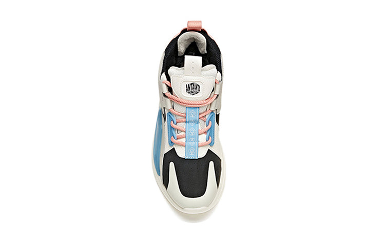 (WMNS) ANTA Life Series Low Top 'White Black Blue Red' 122048984-6