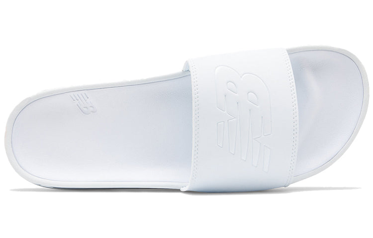 New Balance 200 Series White Slippers SMF200W1