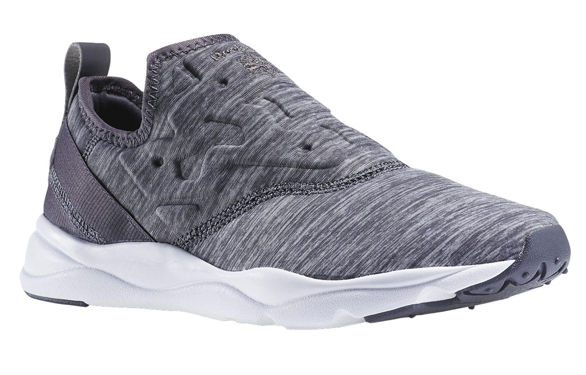 (WMNS) Reebok Furylite Slip On Jersey 'Gray White' AR3047