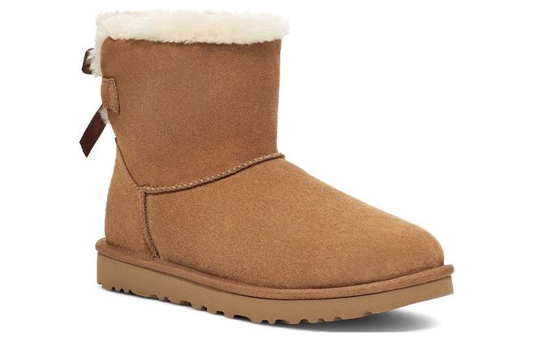 (WMNS) UGG Mini Bailey B2s 'Chestnut' 1153611-CHE