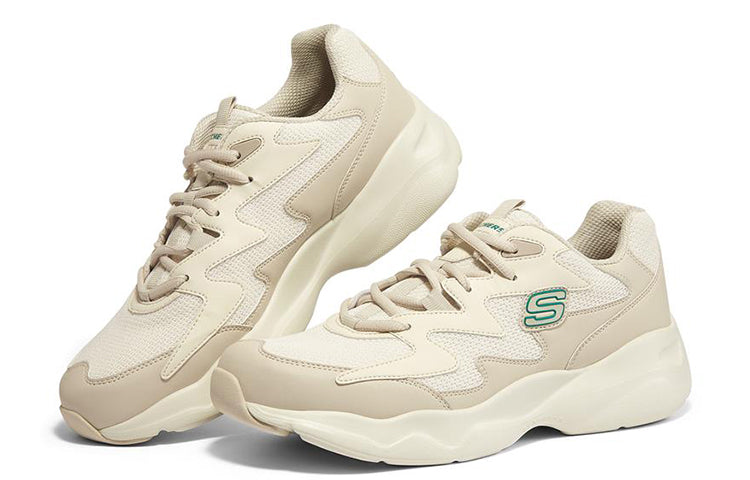 Skechers D Lites Airy Low-Top Running Shoes White 894044-OFWT