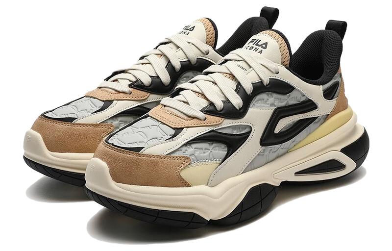 FILA NUCLEO ICONA Chunky Sneakers 'White Grey Brown' F12M343103FNL