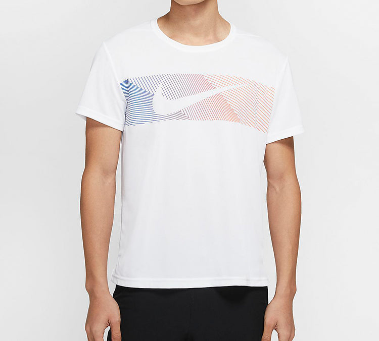 Nike Dri-Fit Superset Printing Short Sleeve White CT3534-100