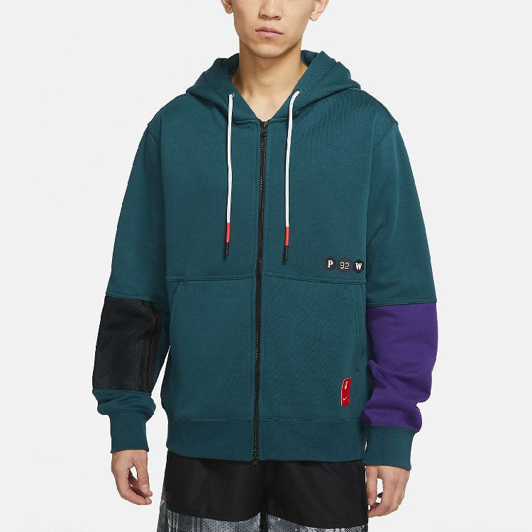Nike As kyrie m nk fz Full-length zipper Jacket 'Teal Green' CK6742-300