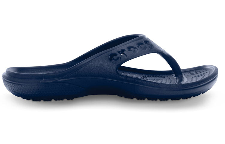 Crocs Baya Light Cozy Flat Flip-Flops Deep Blue 11999-410