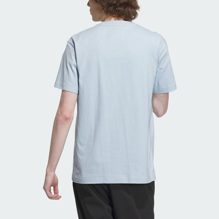 adidas Sportswear Lounge Short Sleeve T-Shirts 'Blue' IP4993