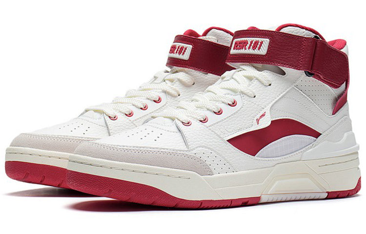Li-Ning RSR 101 HI 'White Red' ABCS085-4