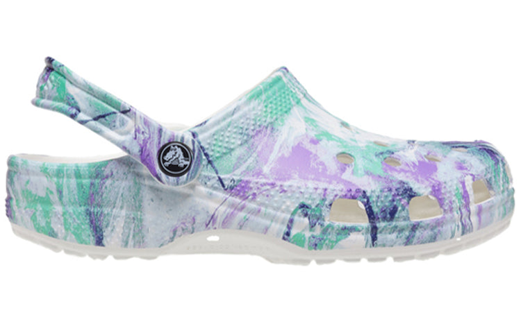 Crocs Classic Sports Slippers Unisex Blue Purple 206868-94S