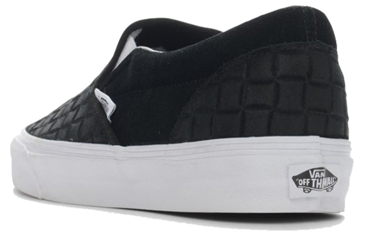 Vans Old Skool Plaid Black White V004OJJRK