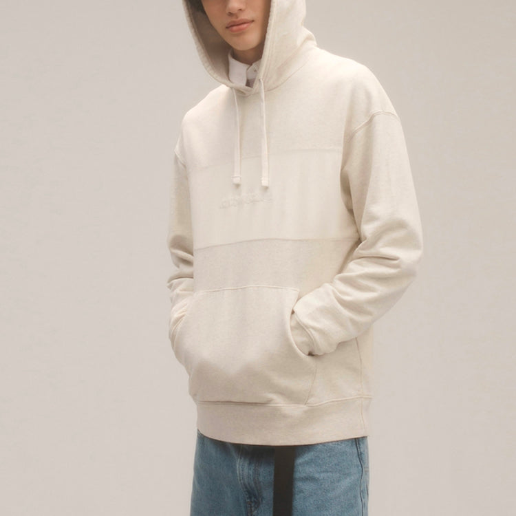 Men's Levis Hooded Pullover Pure Cotton Beige 35872-0000