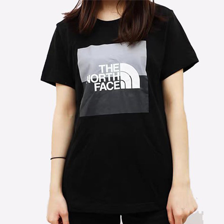 THE NORTH FACE Classic Box Logo Short Sleeve Black 4NFU-JK3