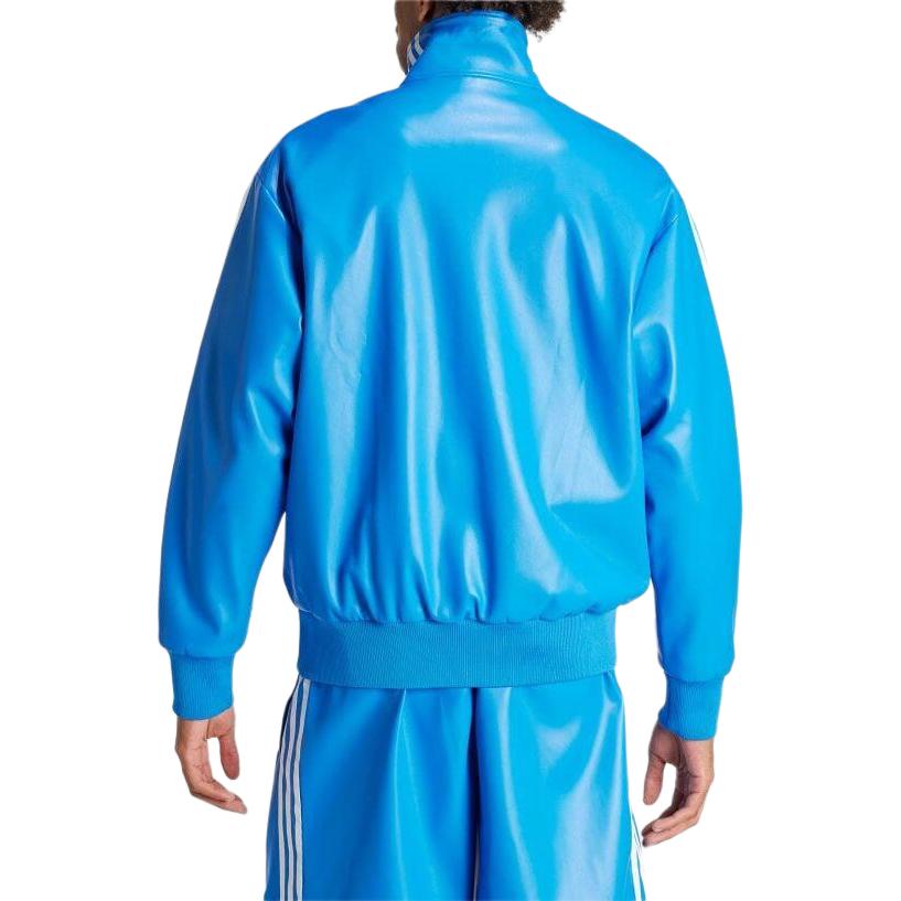 adidas Firebird Adicolor Three Stripes Synthetic Fabric Loose Jacket Asia Sizing 'Blue' IZ4035