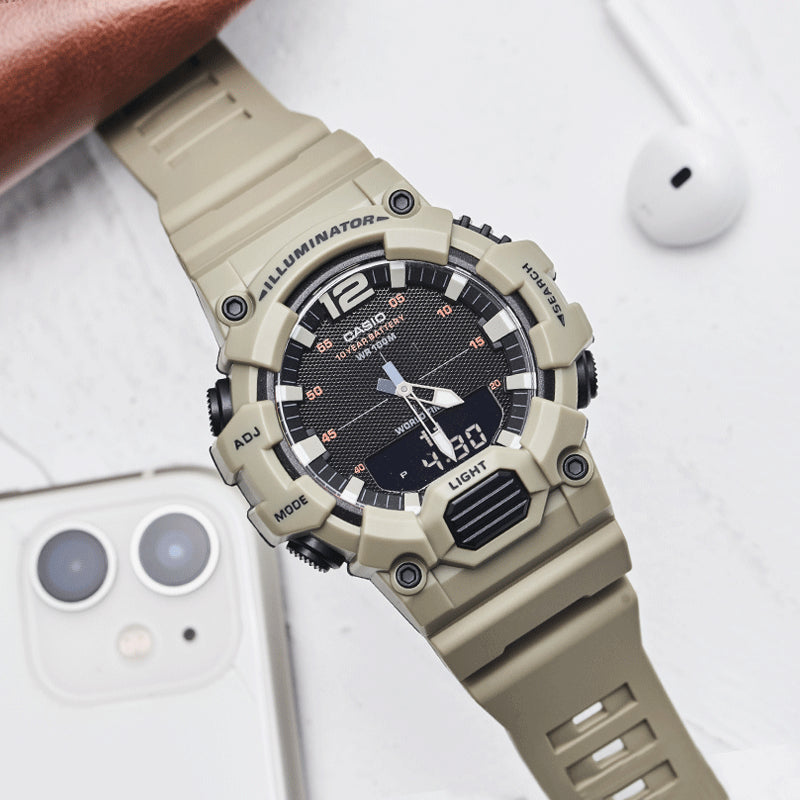 CASIO G-Shock Analog-Digital 'Green' HDC-700-3A3