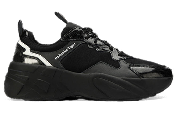 Onitsuka Tiger Pleaker Shoes 'Black White' 1183B900-001