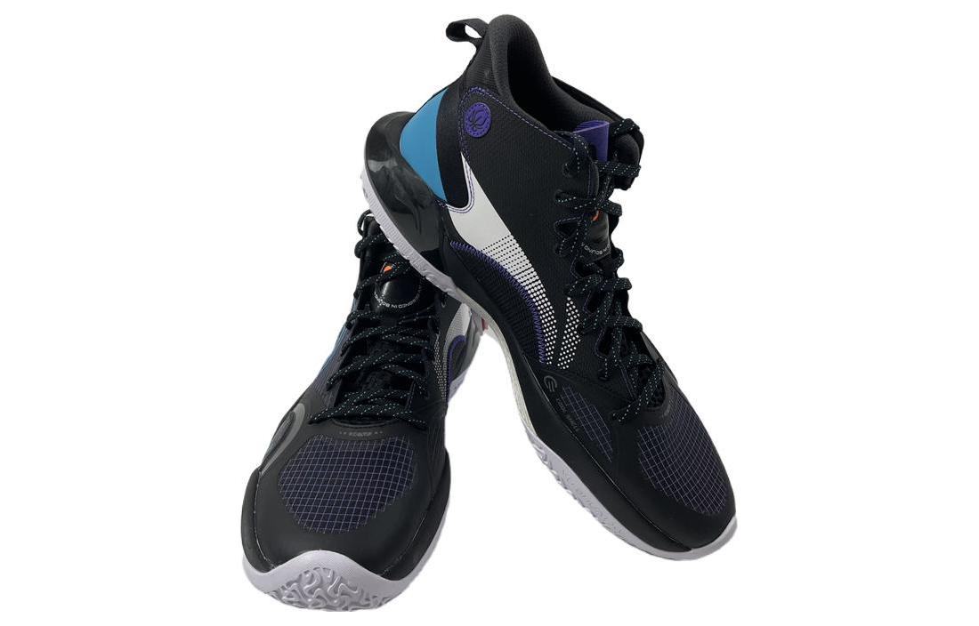 Li-Ning Yushuai 15 Basketball Shoes 'Black Blue' ABAR043-H