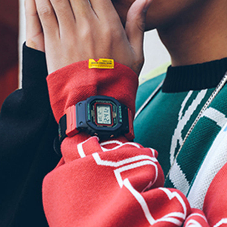CASIO G-Shock Square 'Black' DW-5600THC-1PR