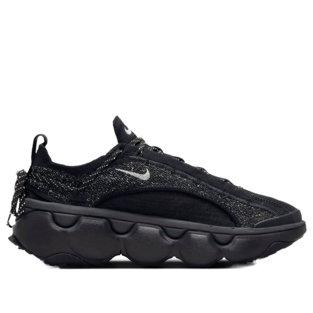 (WMNS) Nike Flyknit Bloom 'Black Metallic Silver' FD2149-004