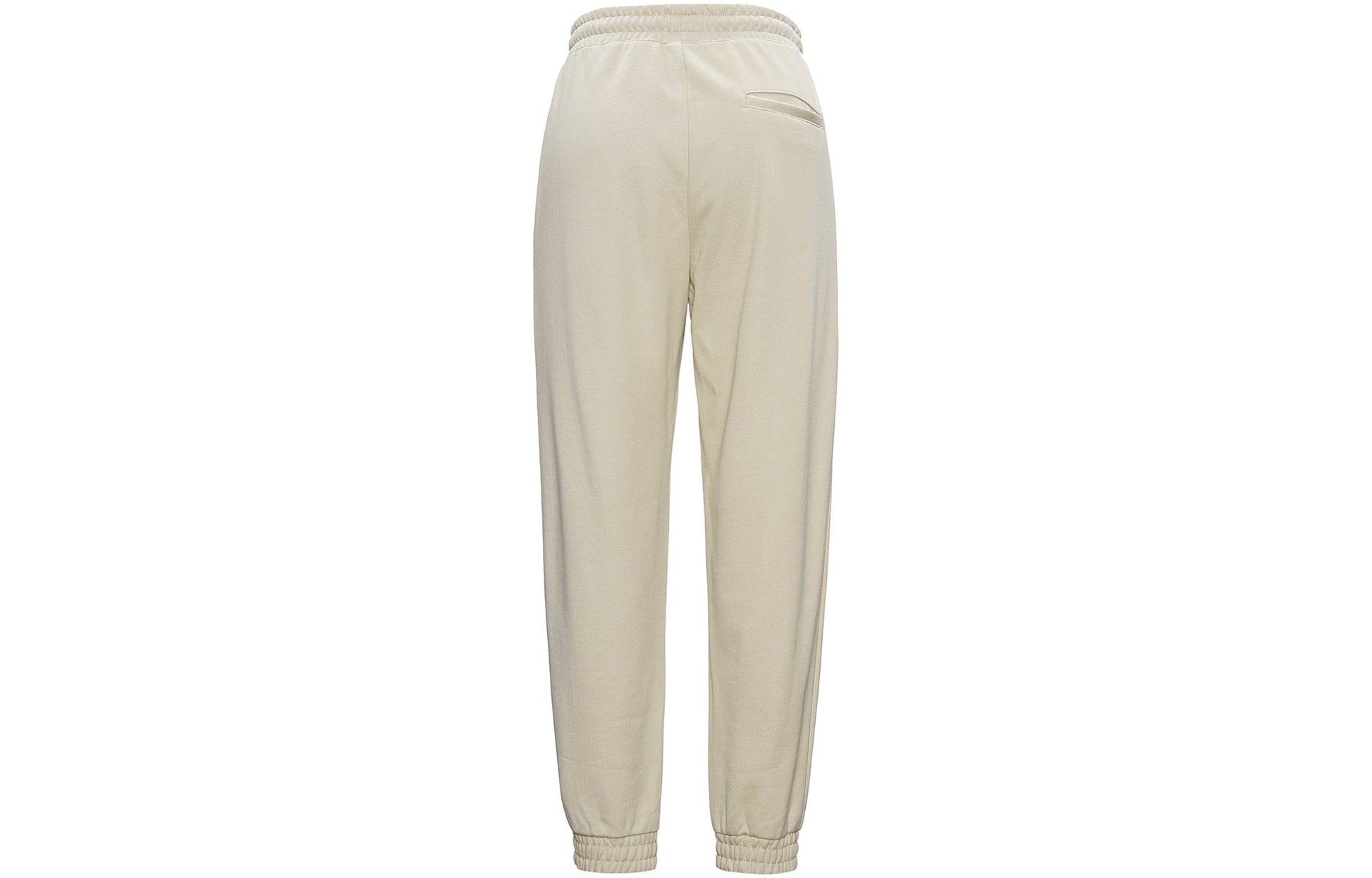 (WMNS) Converse Solid Color Lacing Bundle Feet Sports Pants/Trousers/Joggers Khaki 10022965-A04