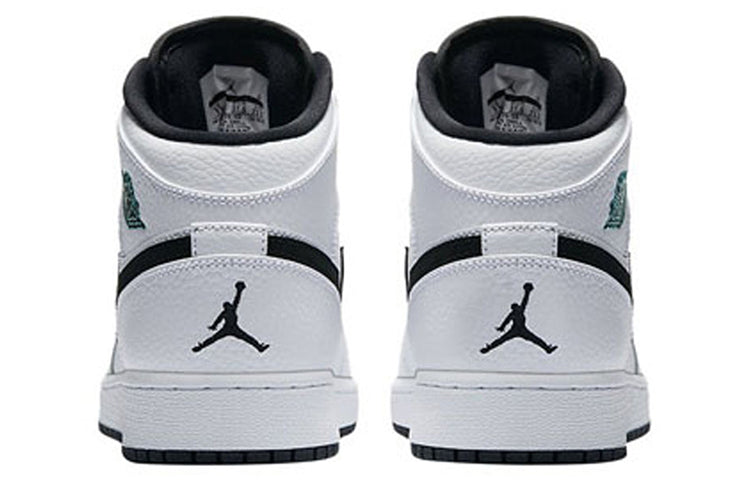 (GS) Air Jordan 1 Retro Mid 'Hyper Jade' 554725-122