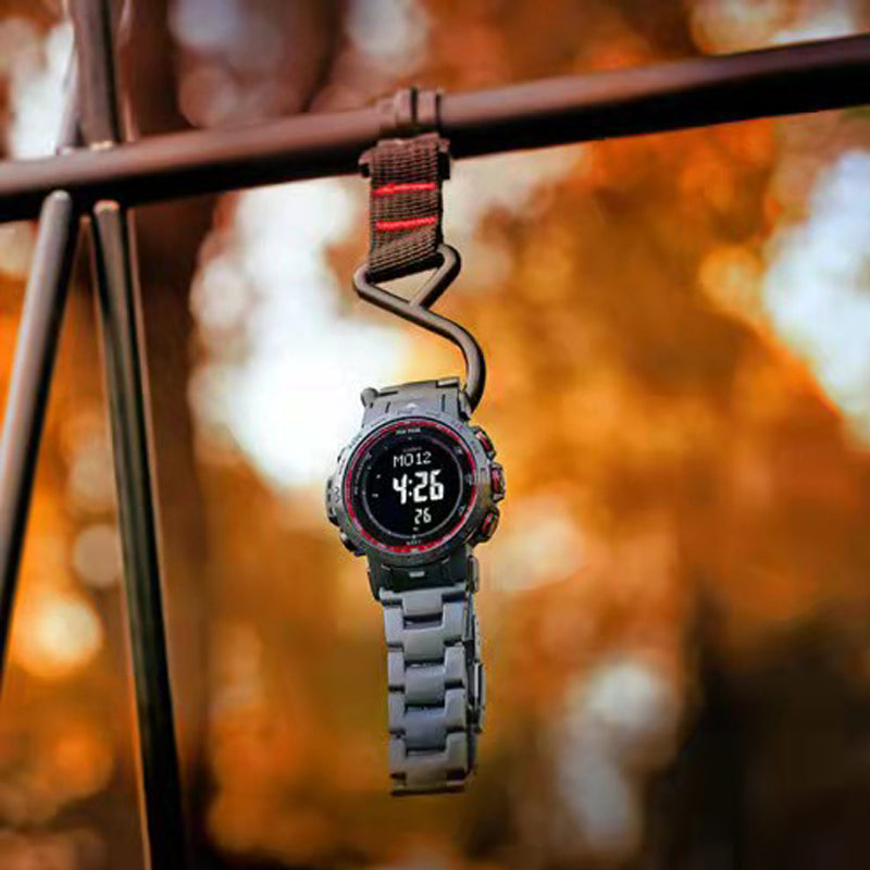 CASIO Solar Powered Sports Mens BlackRed Digital PRW-30YT-1PR
