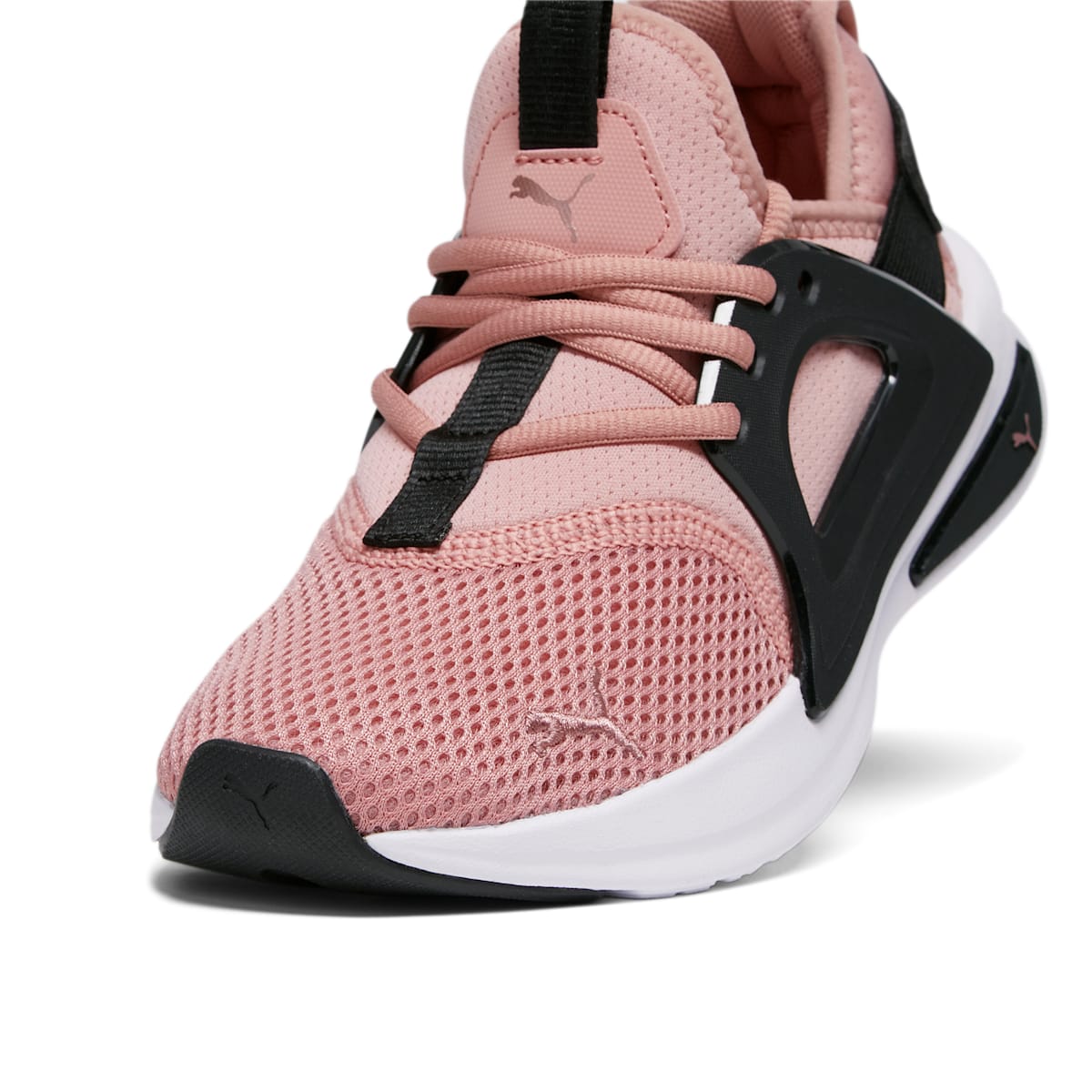 (GS) PUMA Softride Enzo Evo 'Pink Black White' 387052-15