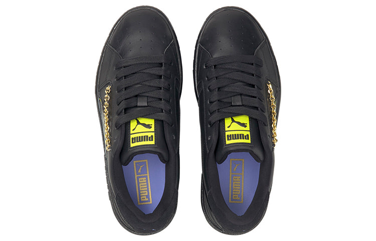 (WMNS) PUMA Cali Star Dark Dreams Sneakers Black/Yellow 380654-01