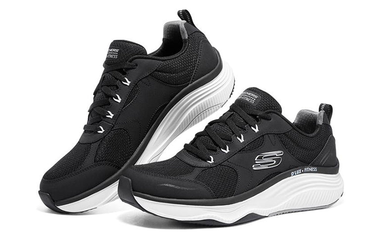 Skechers Dlux Fitness 'Black White' 232359-BKW