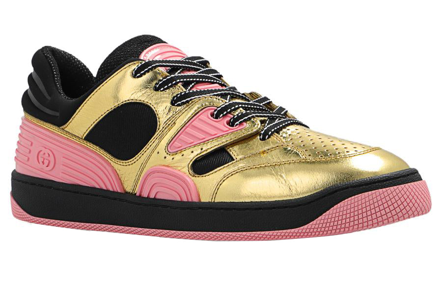 (WMNS) Gucci Basket 'Gold Black Pink' 725905-AABB8-8047