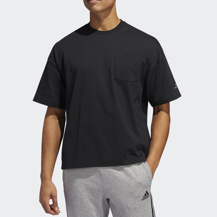 adidas M Mh Loose Tee Sports Short Sleeve Black GC9947