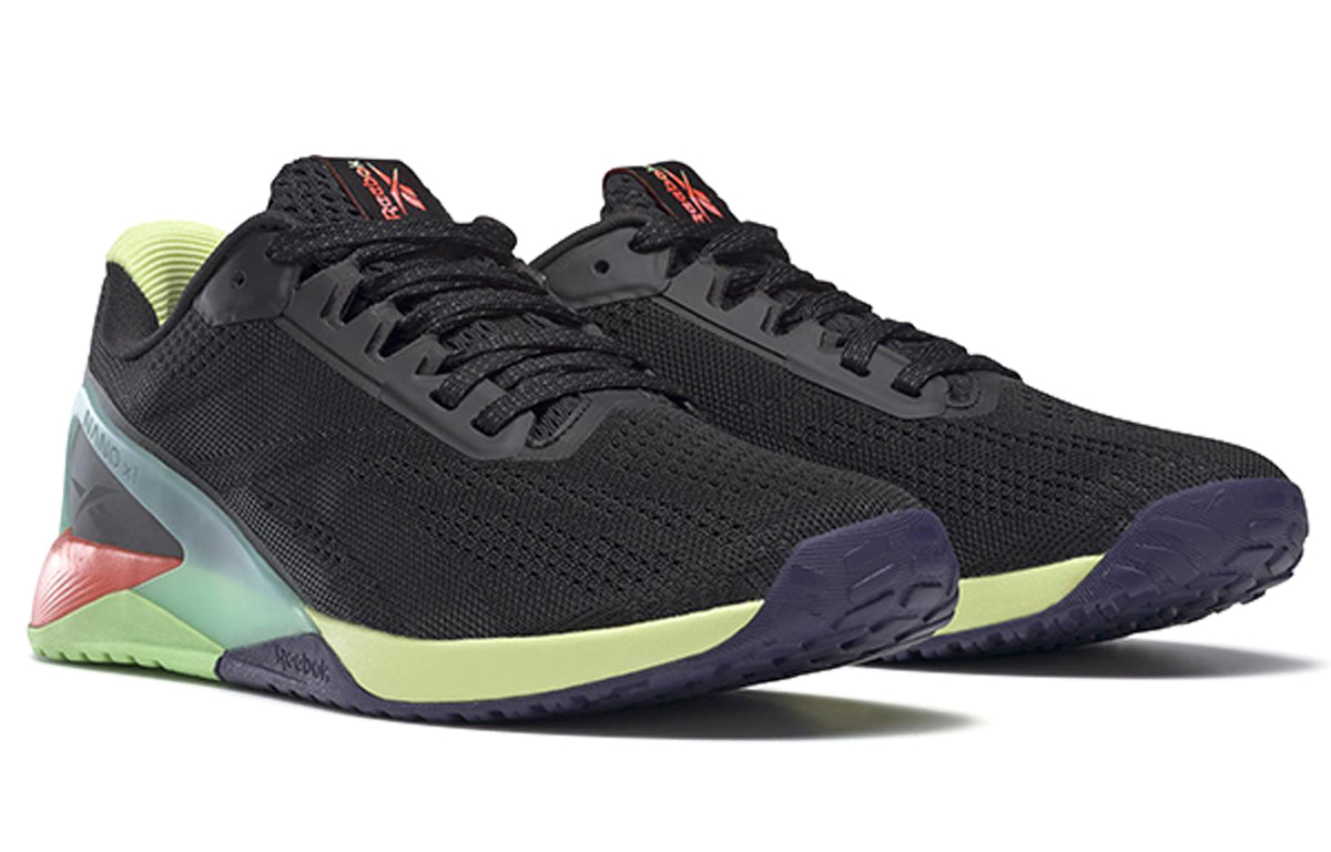 (WMNS) Reebok Nano X1 'Black Multi' FX3247