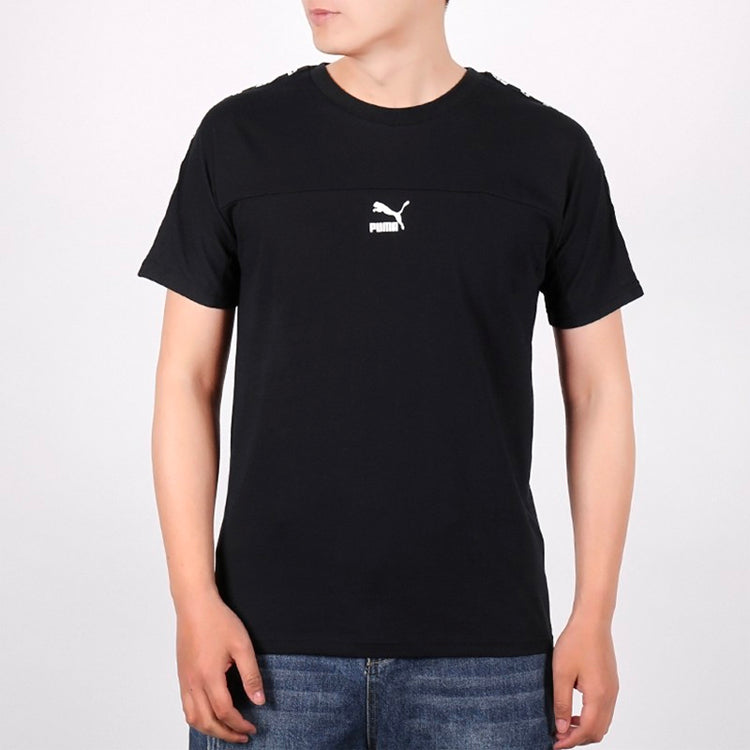PUMA Clothing T-Shirt 'Black White' 595959-01
