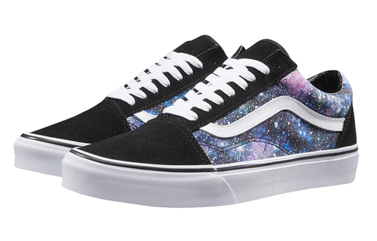 Vans Old Skool Star Print Skate Shoes Multi-Color Black VN0A38G1PJL