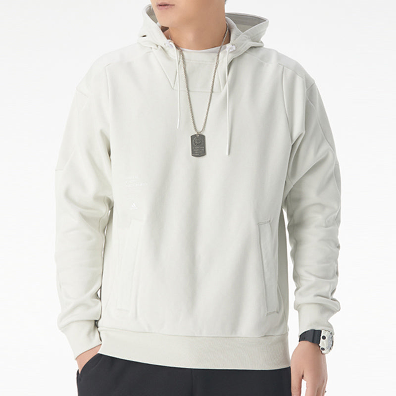 adidas Casual Sport With Velvet And Warm Jacket Men's White GR6947
