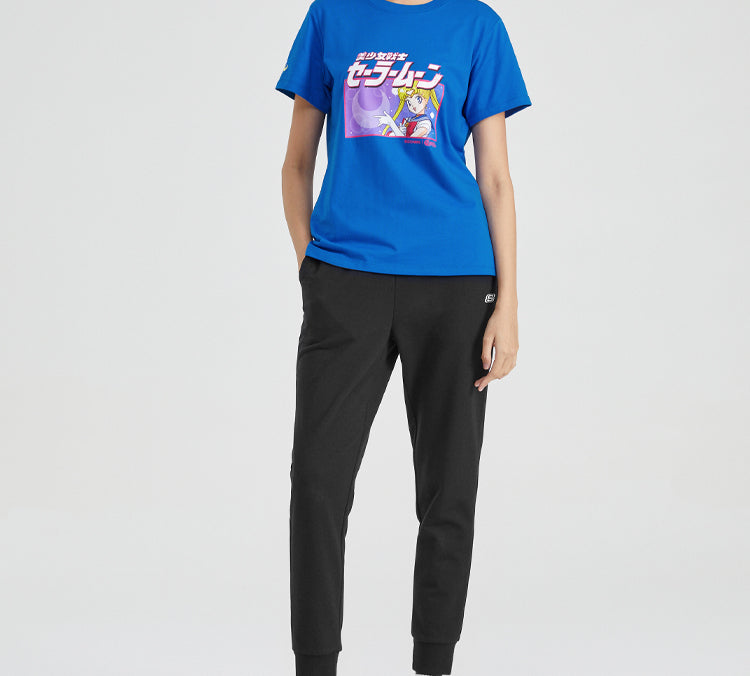 Skechers SS20 Sailor Moon Crossover Short Sleeve Blue L120W118-00JG