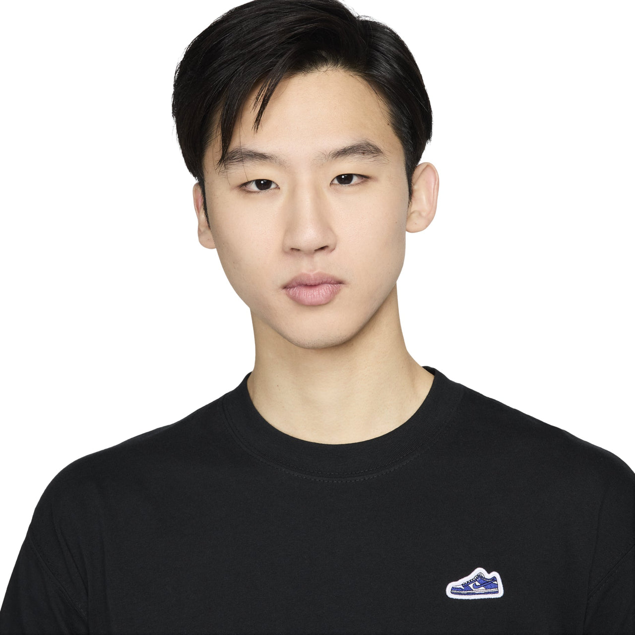 Nike Sportswear Dunk Patch T-shirt Asia Sizing 'Black' FV3752-010
