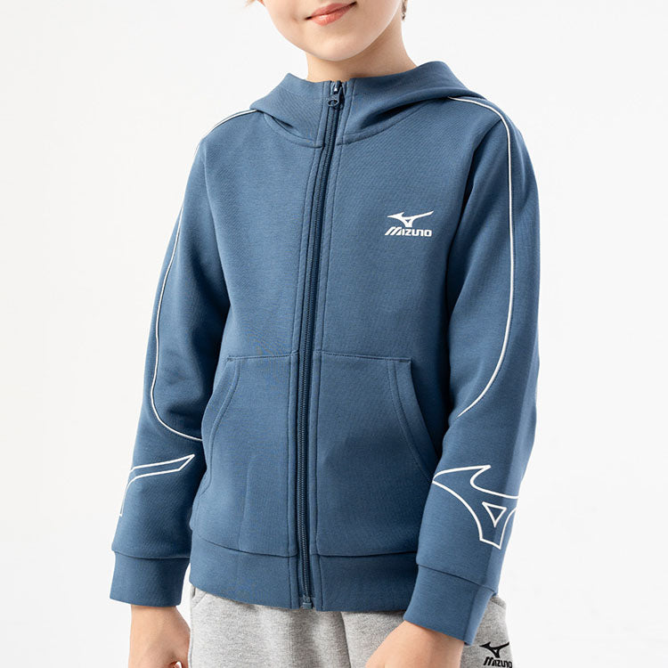 (GS) Mizuno Logo Casual Jacket 'Blue' 32CC3901