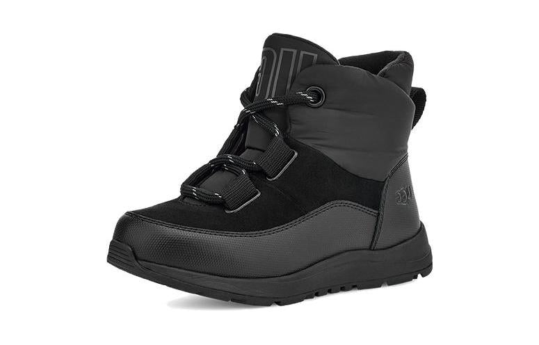 (GS) UGG Yose Puffer Lace Boot 'Black' 1143780K-BLK