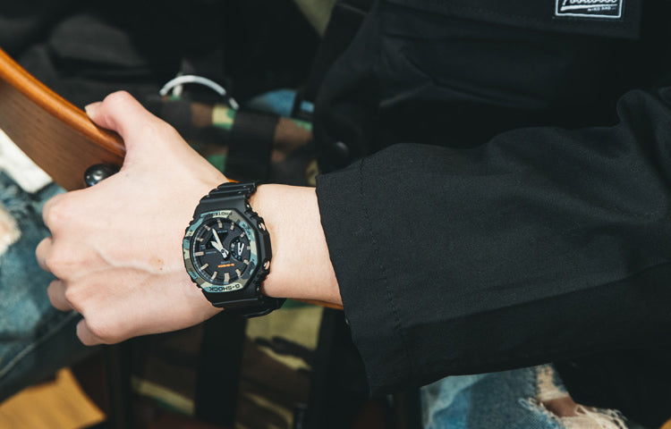 CASIO G-Shock Analog-Digital 'Black' GA-2100SU-1A