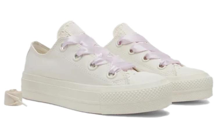 (WMNS) Converse Chuck Taylor All Star Lift Platform 'Matte Satin Ivory' A10301C