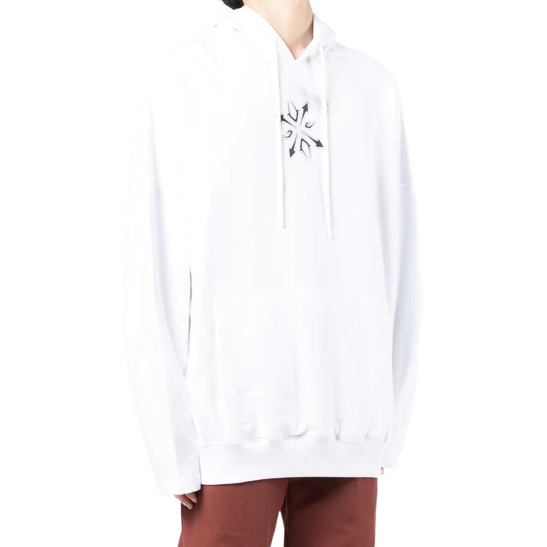 Off-White Arrows Logo-Print Hoodie OMBB091S22FLE00301100110