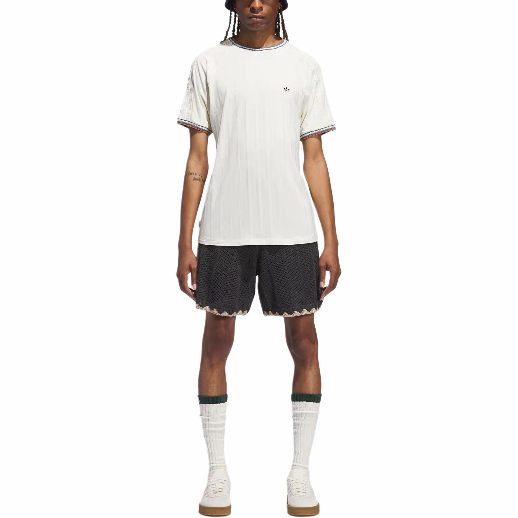 adidas x CLOT Knit Short Asia Sizing 'Black' JP1600