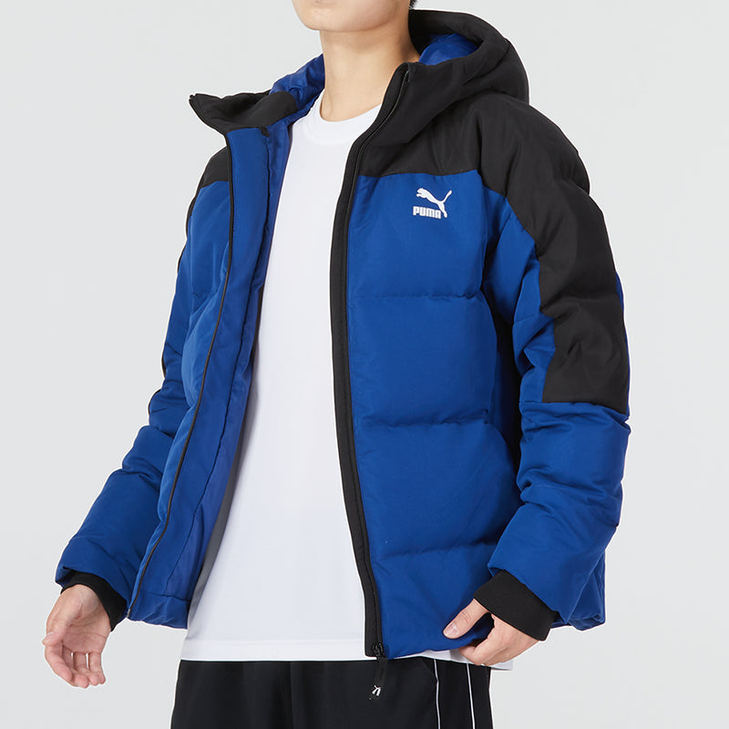 PUMA Colorblock Padded Down Jacket 'Blue' 537685-16